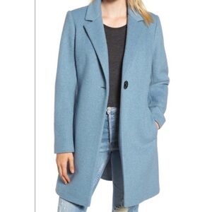 Sam Edelman - Wool Blend Collared Coat! Gorgeous coat in such a pretty color!